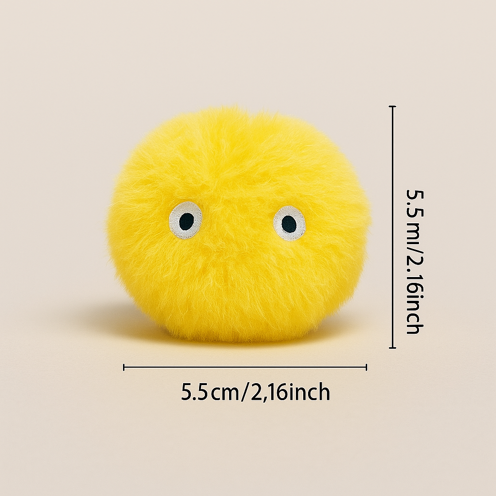 Interaktive Katzenball – Plüsch mit Musik & Licht | Miaora™